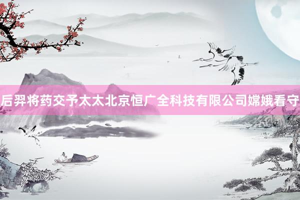 后羿将药交予太太北京恒广全科技有限公司嫦娥看守